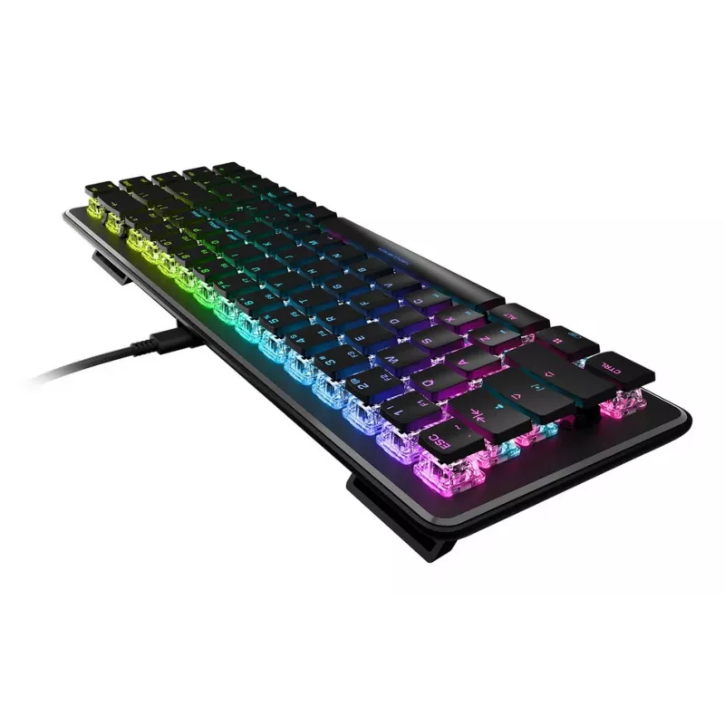 Turtle Beach Vulcan II Mini klaviatūra Žaidimams USB QWERTY Vokiečių Juoda