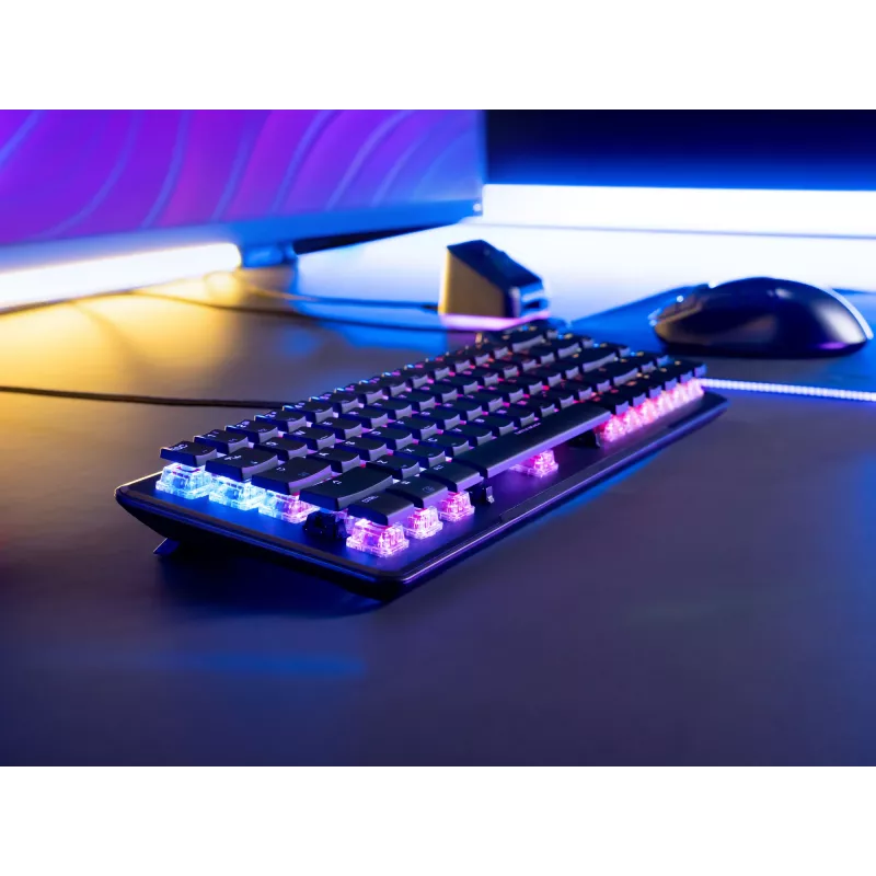 Turtle Beach Vulcan II Mini klaviatūra Žaidimams USB QWERTY Vokiečių Juoda