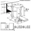 Įmontuojama indaplovė Electrolux SatelliteClean EEM48300L, 14 vietų, 46 dB