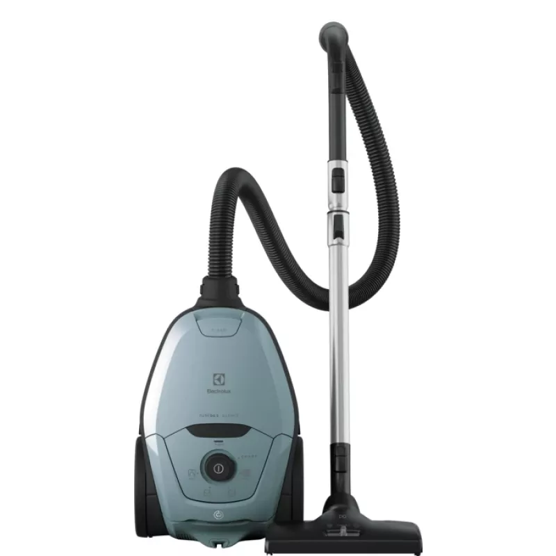 Cilindrinis dulkių siurblys Electrolux PD82-4MB — sausam valymui, 3,5 L dulkių maišelis, EPA E12, 57 dB, 230 V, 12 m spindulys