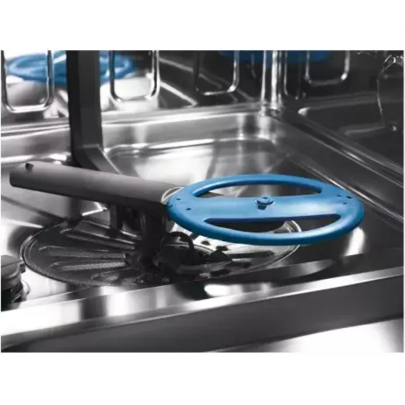Įmontuojama indaplovė Electrolux EEM69310L — pilno dydžio 60 cm, 15 vietų, 44 dB, AirDry, 8 programos