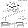 Electrolux LIL61424C Juoda Built-in 60 cm Zone induction hob 4 zone(s)
