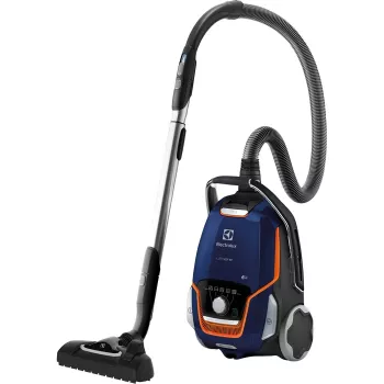 Drum vacuum Electrolux EUOC94DB, sausas valymas, 5 L dulkių maišelis, 850 W, 12 m spindulys, alergijos filtras, juodas