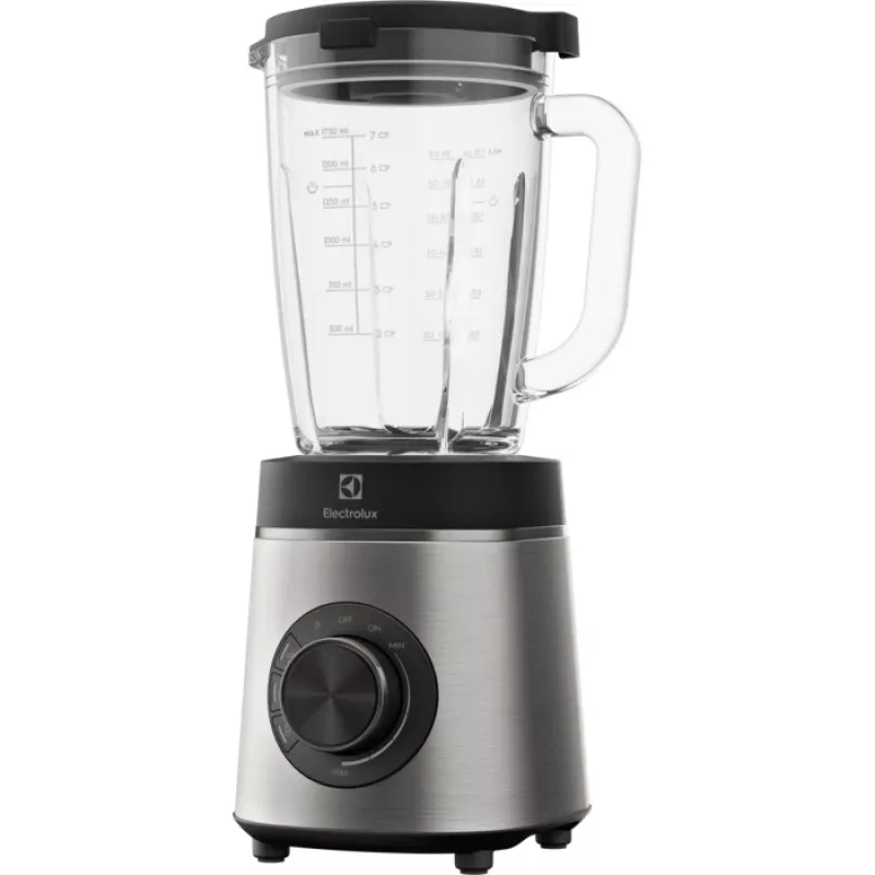 Stalinis trintuvas Electrolux E6TB1-6ST — 1,75 l dubuo, 1400 W, sukamoji valdymo rankenėlė, juoda / nerūdijantis plienas / permatomas