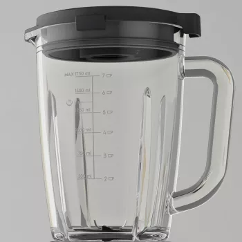 Stalinis trintuvas Electrolux E6TB1-6ST — 1,75 l dubuo, 1400 W, sukamoji valdymo rankenėlė, juoda / nerūdijantis plienas / permatomas
