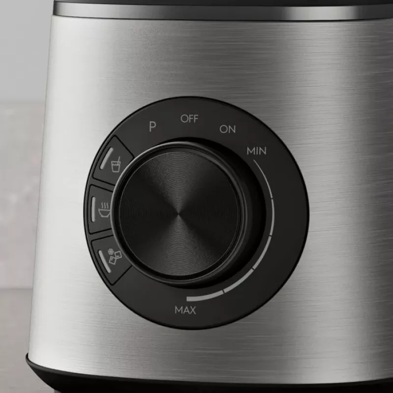 Stalinis trintuvas Electrolux E6TB1-6ST — 1,75 l dubuo, 1400 W, sukamoji valdymo rankenėlė, juoda / nerūdijantis plienas / permatomas