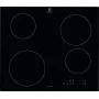 Electrolux Serie 300 LIB60424CK Juoda įmontuojama 60 cm zoninė indukcinė kaitlentė 4 zonos (-ų)