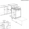 Electrolux ESA42110SW laisvai pastatoma indaplovė 9 stalčių komplektams 47 dB