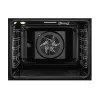 Įmontuojama elektrinė orkaitė Electrolux EOC8P39WZ — 72 L, pirolitinis savaiminis valymas, garas, grilis, konvekcija, juoda