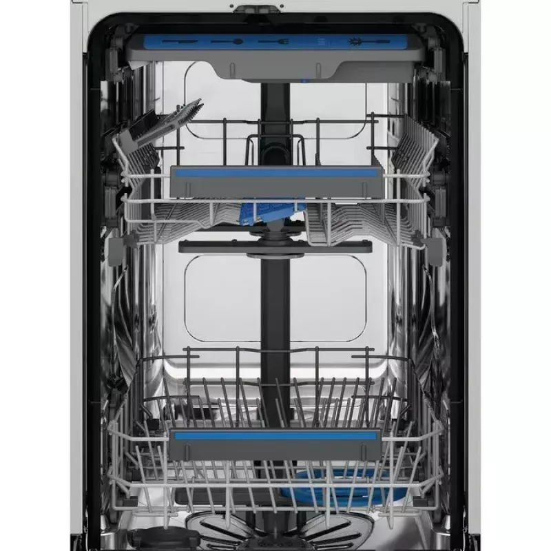 Integruojama indaplovė Electrolux EEA43211L — plona 45 cm, 13 komplektų, 47 dB, AirDry