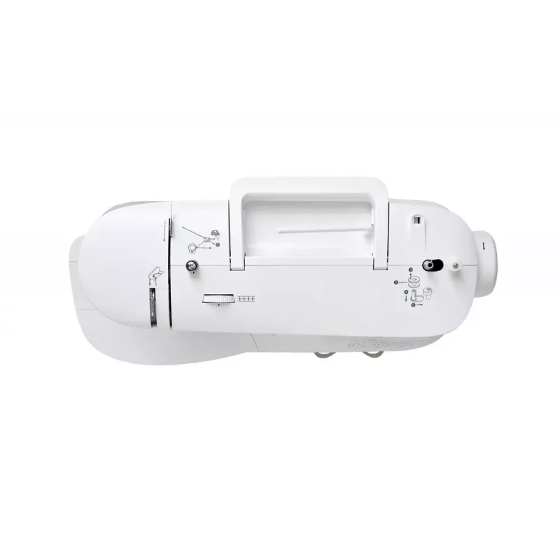SINGER automatinė siuvimo mašina C5955 — 417 dygsnių raštai, 1 žingsnio sagos kilpa, 110 W, elektrinė, balta
