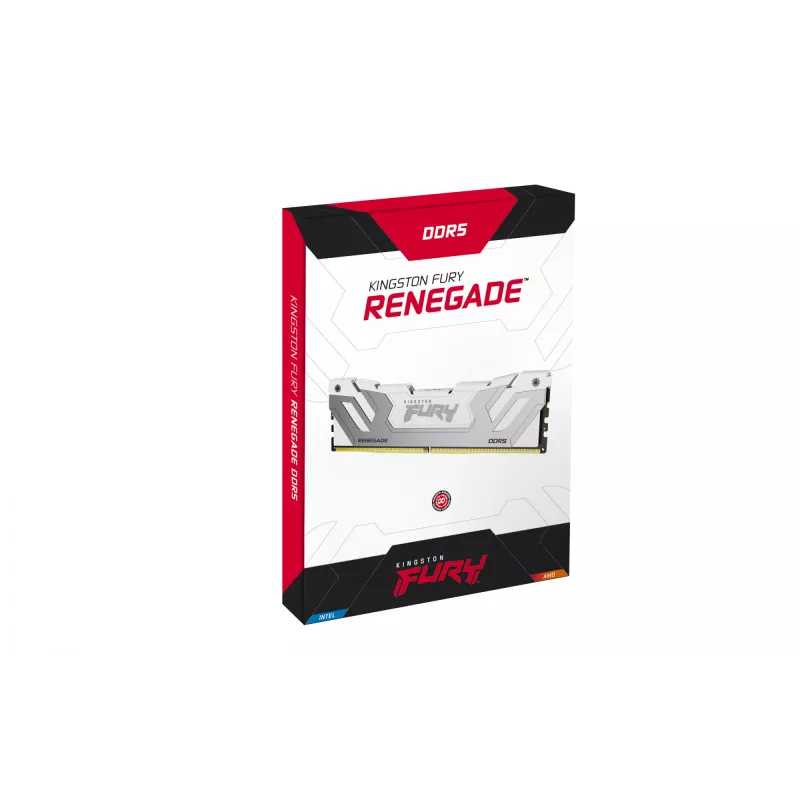 Kingston Technology FURY 24GB 8400MT/s DDR5 CL40 CUDIMM Renegade White XMP