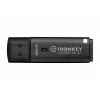 USB Flash Drive KINGSTON IronKey Locker Plus 50 G2 256 GB, USB Type-A, USB 3.2 Gen 1, AES-256, FIPS 197
