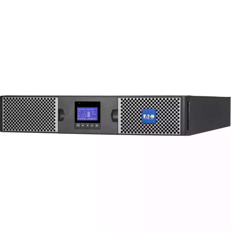 Eaton 9PX 3000i RT2U Li-Ion UPS dvigubos konversijos 3 kVA 2400 W 10 kintamosios srovės lizdų