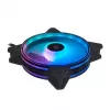 Chieftec Chieftronic Nova ventiliatorių rinkinys 12 cm juodas 3 vnt.