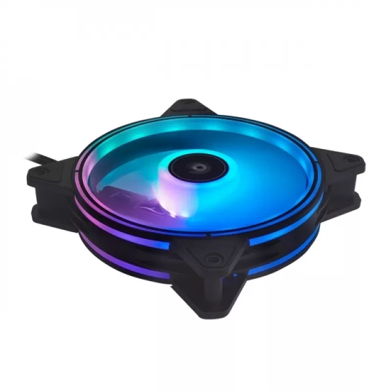 Chieftec Chieftronic Nova ventiliatorių rinkinys 12 cm juodas 3 vnt.