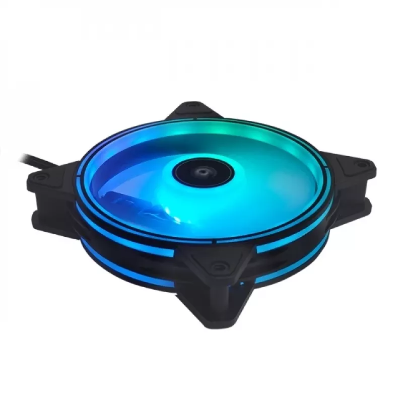 Chieftec Chieftronic Nova ventiliatorių rinkinys 12 cm juodas 3 vnt.