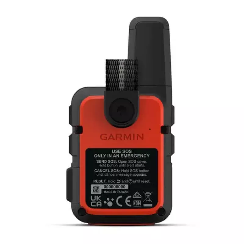 Garmin inReach Mini 2 asmeninis, juodas raudonas, IPX7, 336 val. baterijos veikimo laikas