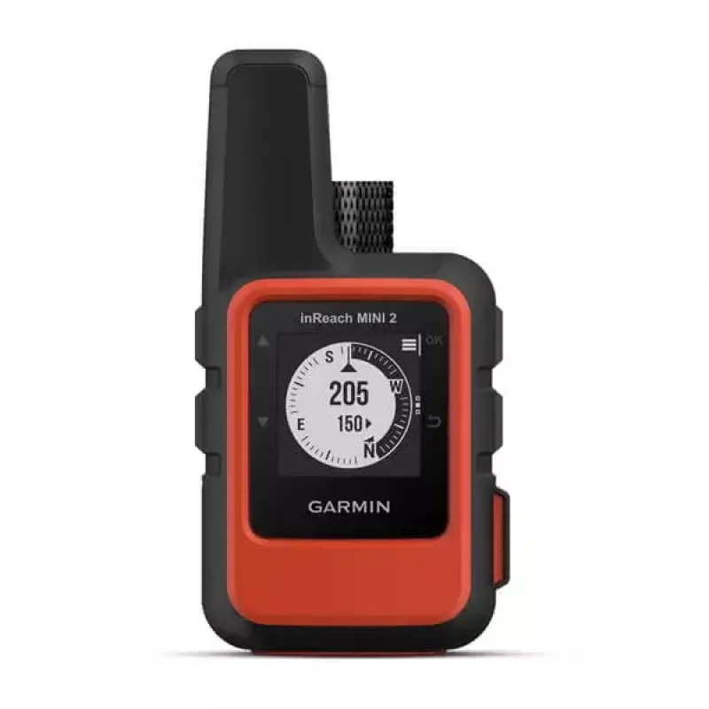 Garmin inReach Mini 2 asmeninis, juodas raudonas, IPX7, 336 val. baterijos veikimo laikas