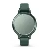 Išmanusis laikrodis GARMIN Lily 2 Active Green — 38 mm aliuminio korpusas, silikoninis dirželis, GPS, SpO2, 5 ATM, baterija 9 dienos