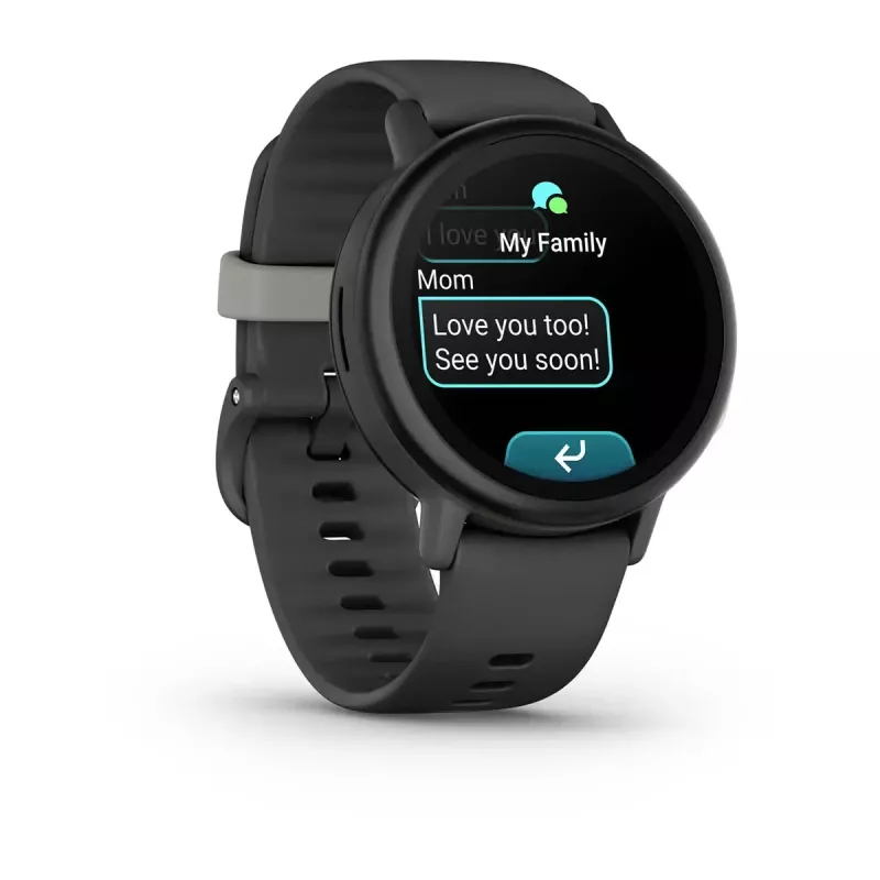 Išmanusis laikrodis Garmin Bounce 010-03399-00 AMOLED 1,2 colio GPS Wi-Fi