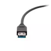 C2G USB-C vyriškas į USB-A vyrišką laidas 0,15 m USB 3.2 Gen 1 5 Gbps