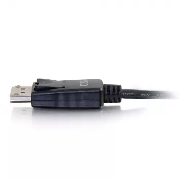 C2G USB-C į DisplayPort adapterio kabelis 4K 30Hz 1,8 m juodas