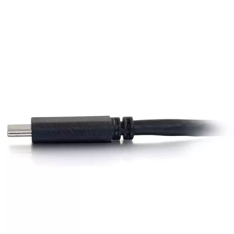 C2G USB-C į DisplayPort adapterio kabelis 4K 30Hz 1,8 m juodas