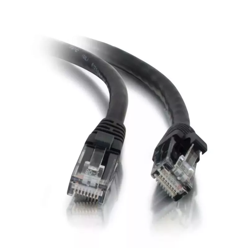 Tinklo kabelis C2G 10m Cat5e RJ-45 U/UTP Juodas