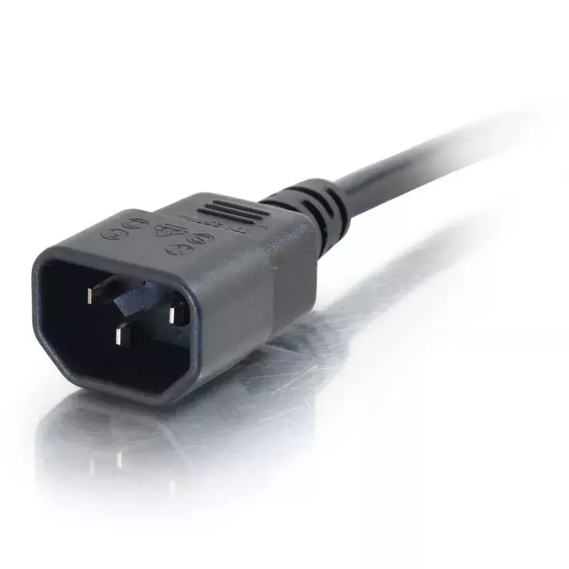 C2G 5 m 18 AWG kompiuterio maitinimo ilgintuvas IEC320C13 į IEC320C14