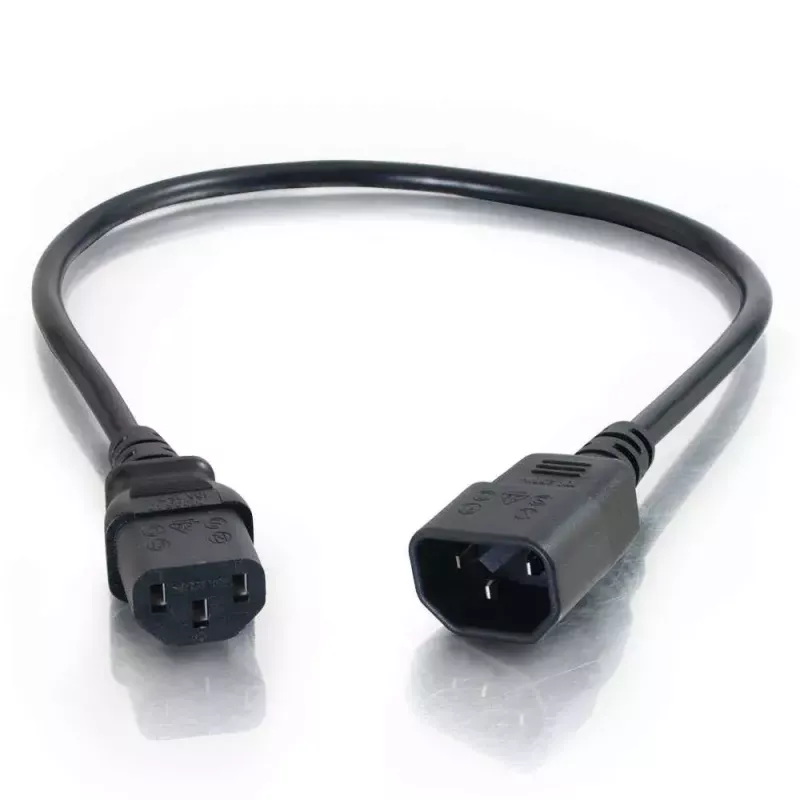 C2G 5 m 18 AWG kompiuterio maitinimo ilgintuvas IEC320C13 į IEC320C14