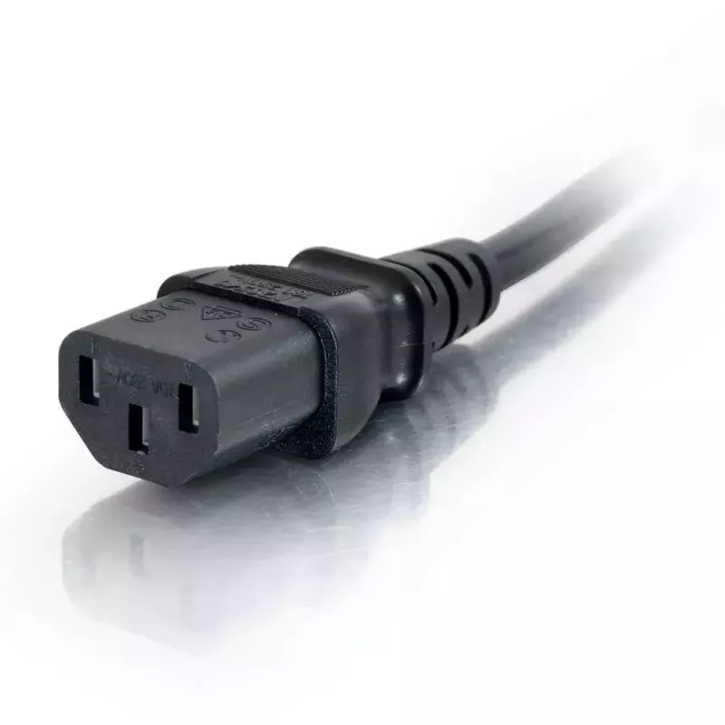 C2G 5 m 18 AWG kompiuterio maitinimo ilgintuvas IEC320C13 į IEC320C14
