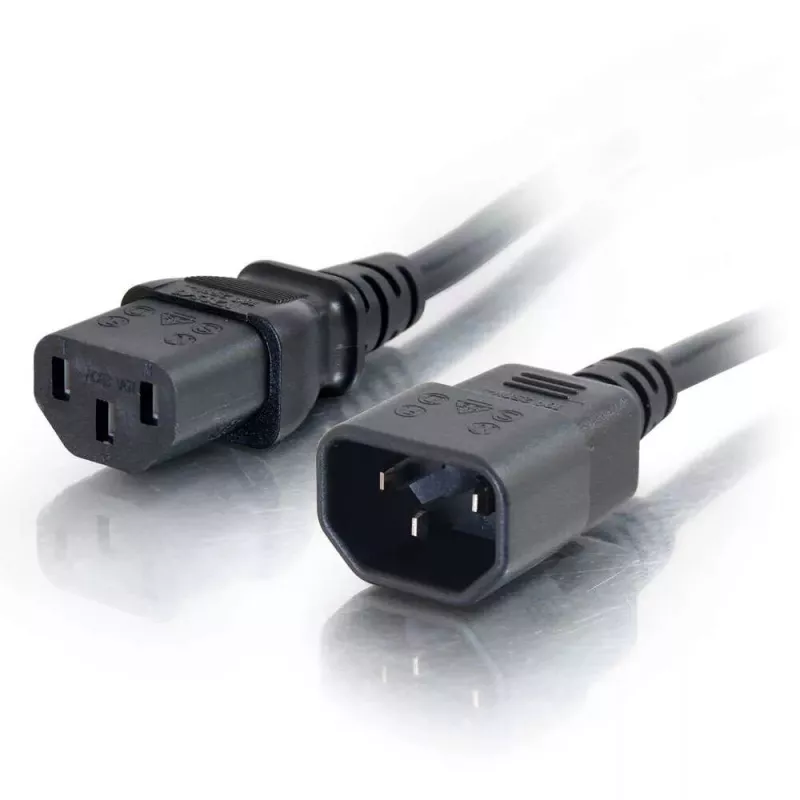 C2G 5 m 18 AWG kompiuterio maitinimo ilgintuvas IEC320C13 į IEC320C14