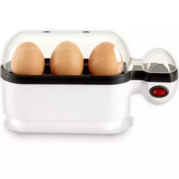 Kiaušinių viryklė Trisa Eggolino 3 kiaušiniams 380 W juoda balta