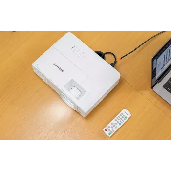 Philips ProPix 650 standartinio nuotolio projektorius 4000 ANSI liumenų DLP WXGA (1280x800) 3D Balta