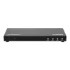 Manhattan 4K 4 prievadų HDMI Multiviewer Switch, jungiklis su keturiais įėjimais viename ekrane, 4K@30Hz, keli peržiūros variantai, įskaitant vaizdas vaizde ir dvigubą/keturgubą ekraną, mygtuko arba nuotolinio valdymo pulto valdymas, 3,5 mm ir Toslink garsas, juoda, 3 metų garantija