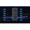 Manhattan 4K 4 prievadų HDMI Multiviewer Switch, jungiklis su keturiais įėjimais viename ekrane, 4K@30Hz, keli peržiūros variantai, įskaitant vaizdas vaizde ir dvigubą/keturgubą ekraną, mygtuko arba nuotolinio valdymo pulto valdymas, 3,5 mm ir Toslink garsas, juoda, 3 metų garantija