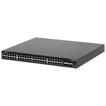 Intellinet 54 prievadų L3 pilnai valdomas PoE+ komutatorius su 48 Gigabit Ethernet prievadais ir 6 SFP+ aukštynkrypčiais