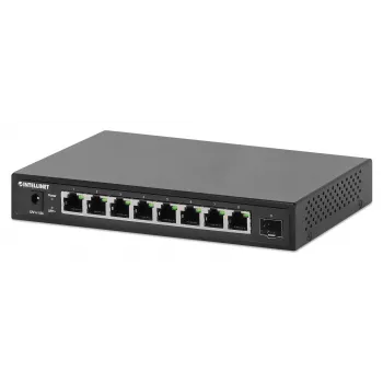 Intellinet 9 prievadų komutatorius 8 x 2.5G Ethernet prievadai ir 1 SFP+ aukštyninė jungtis
