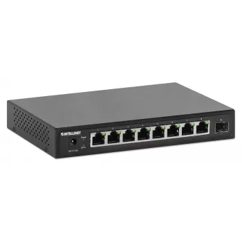 Intellinet 9 prievadų komutatorius 8 x 2.5G Ethernet prievadai ir 1 SFP+ aukštyninė jungtis