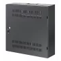 Intellinet žemo profilio 19 colių sieninė montuojama spinta su 4U horizontaliomis ir 2U vertikaliomis bėgeliais plona, erdvę taupanti korpusas, kurio gylis tik 170 mm (6,7 col.), idealiai tinka AV, multimedijos ir stebėjimo reikmėms, surinkta, juoda RAL 7021