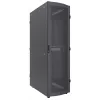 Intellinet 19 colių serverio spinta – laisvai pastatoma, 42U, 800x1200mm (plotis x gylis), juoda, surinkta, maks. 1500kg, kelių taškų durų užraktas, vienas užraktas kiekvienam šoniniam skydui, naudojamas gylis 123–973mm, IP20 apsaugos klasė, stovas, plienas