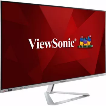Viewsonic VX Series VX3276-2K-mhd-2 kompiuterio monitorius 81,3 cm (32 colių) 2560 x 1440 pikselių Quad HD LED Sidabrinis