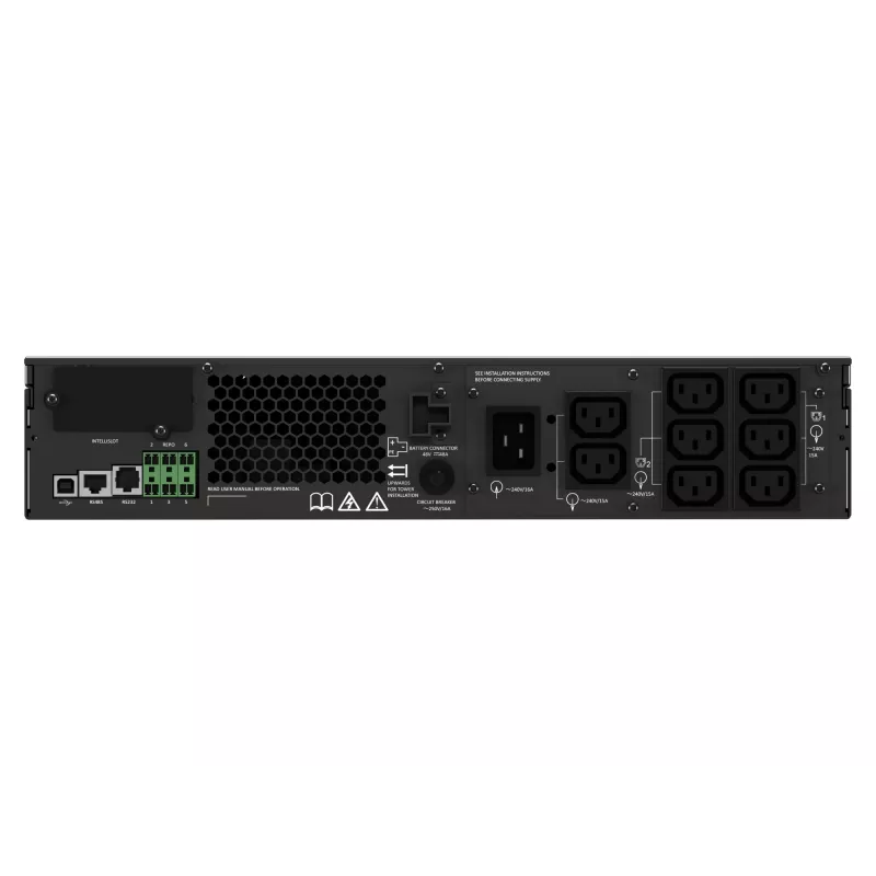 Vertiv Liebert GXT5 nepertraukiamo maitinimo šaltinis (UPS) Dvigubos konversijos (Online) 2 kVA 2000 W 8 kintamosios srovės lizdai (-ų)