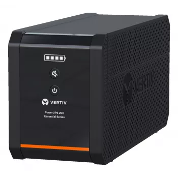 Vertiv PowerUPS 200 Essential PSA6E-1600IT-IEC, 1600VA/925W, linijinė-interaktyvi, 1,6 kVA, 925 W, sinusoidė, 140 V, 290 V