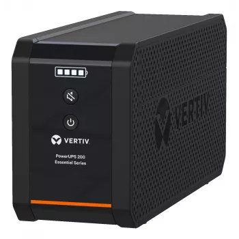Vertiv PowerUPS 200 Essential PSA6E-600IT-SCH, 600VA/315W, Line-Interactive, 0,6 kVA, 315 W, sinusoidė, 140 V, 290 V