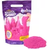Kinetic Sand, 2lbs kristalinis rožinis žvilgantis smėlis (pakuotė gali skirtis), lipdomi sensoriniai žaislai vaikams nuo 3 metų