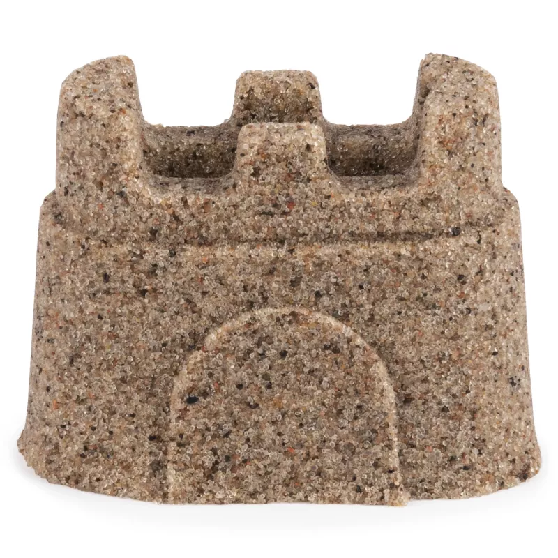 „Kinetic Sand“, 2,5 kg natūralios rudos spalvos žaidimų smėlio, skirtas menams ir amatams, smėlio dėžei, išskirtinis „Amazon“ produktas (pakuotė gali skirtis), formuojami sensoriniai žaislai, nuo 3 metų