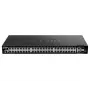 D-Link 48 prievadų gigabito jungiamas išmanus valdomas komutatorius su 2 x 10GBase-T prievadais ir 2 x 10G SFP+