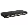 D-Link 48 prievadų gigabito jungiamas išmanus valdomas komutatorius su 2 x 10GBase-T prievadais ir 2 x 10G SFP+